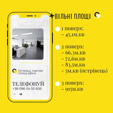 Досі шукаєте приміщення для власного бізнесу?